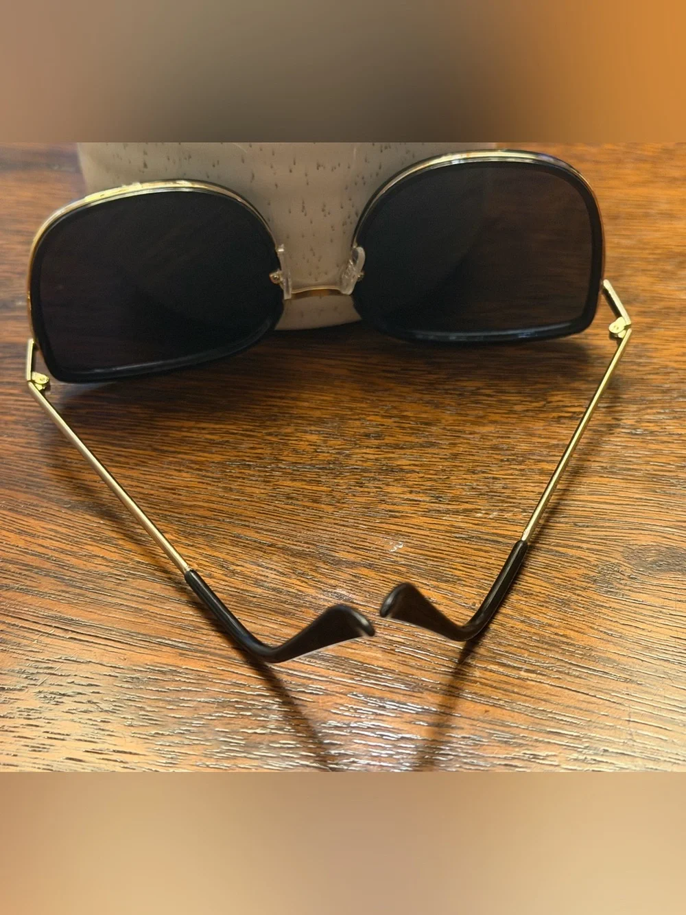 Classic Black Oversized Square Sunglasses - Women's Accessories